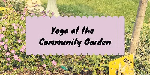 Yoga at the Garden