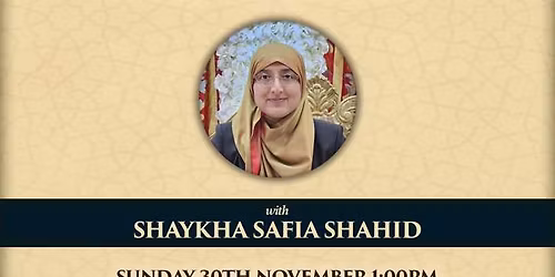 Preparing to Meet Allah Event 6