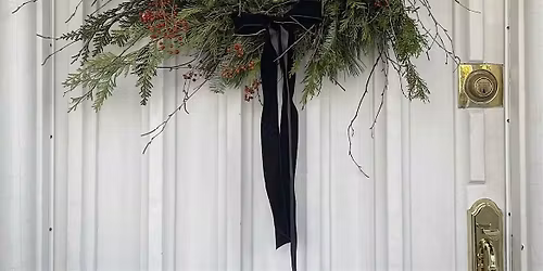 Wreathe making Workshop and Wine Tasting