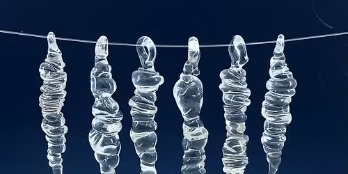 Glass Icicle Ornaments