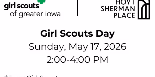 Girl Scouts Day at Hoyt Sherman Place