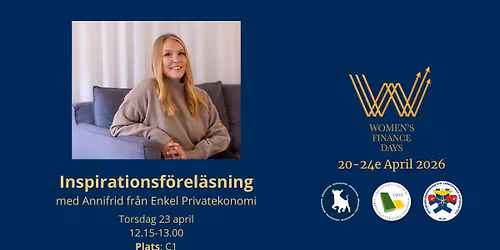 Lunchf\u00f6rel\u00e4sning med Annifrid fr\u00e5n Enkel Privatekonomi