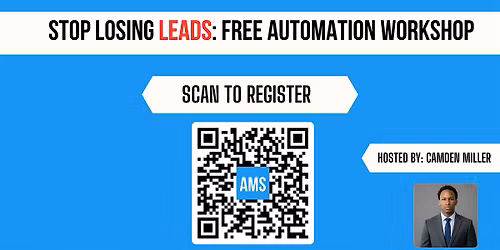 Stop Losing Leads: FREE AI & Automation Workshop