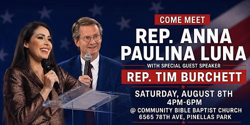 Rep. Anna Paulina Luna re-election rally