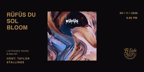 R\u00dcF\u00dcS DU SOL \u2014 Bloom (2016)