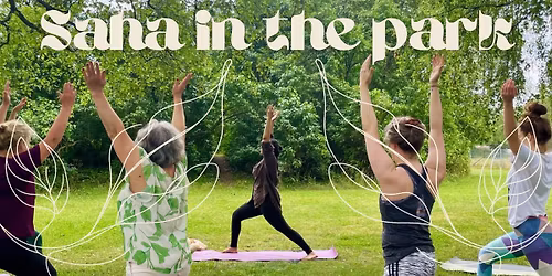 Saha in the park - Morning yoga