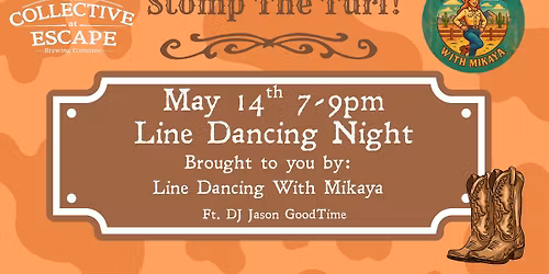 STOMP THE TURF! Line Dancing With Mikaya!