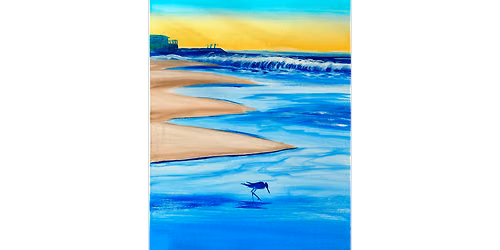 Relaxing Beach Day - Paint and Sip in Orange County | Classpop!\u2122