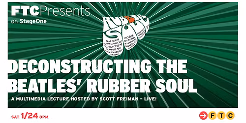 Deconstructing The Beatles' Rubber Soul \u2022 Fairfield, CT \u2022 StageOne