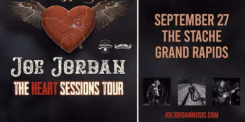 Joe Jordan - The Heart Sessions Tour at The Stache - Grand Rapids, MI