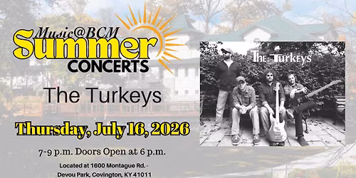 Music@BCM: The Turkeys