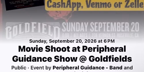 Movie Shoot at Peripheral Guidance Show @ Goldfields