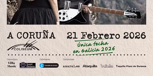 Amaral A Coru\u00f1a Tickets