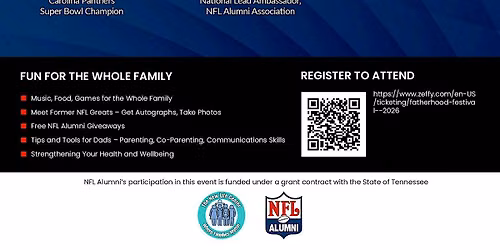 Fatherhood Festival and NFL Alumni Training Camp for Dads 2026