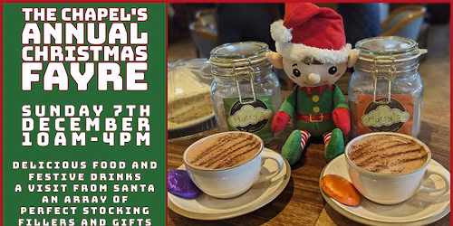 Pontcysyllte Chapel Tearoom's Christmas Fayre