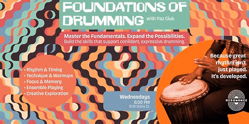 Foundations of Drumming with Paz Ciuk