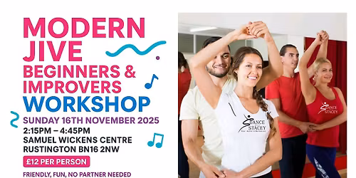 Beginners \/ Improvers Modern Jive Workshop