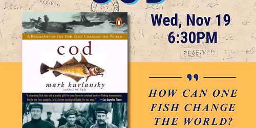 Beyond the Book Book Club: COD by Mark Kurlansky