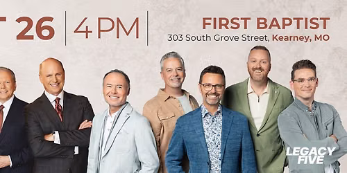 Legacy Five at Meramec Music Theatre