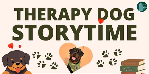 Therapy Dog Storytime 