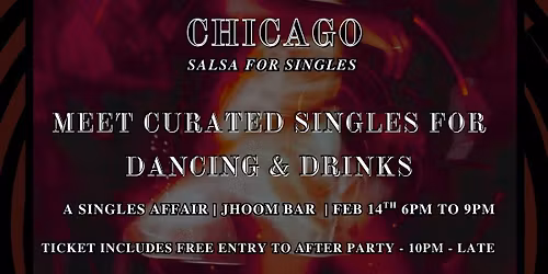 Salsa For Singles - You might Just get Lucky In CHICAGO