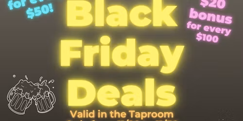 Black Friday Deals!