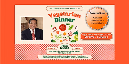 Veggie Nite - Dinner and a Speaker