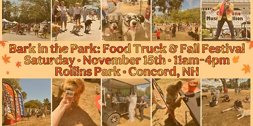 Bark in the Park: Food Truck & Fall Festival 