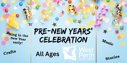 Pre New Years' Celebration - All Ages- 