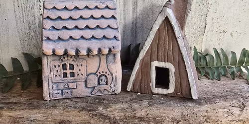 Clay Gingerbread Houses