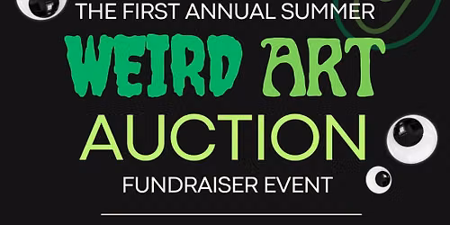 Weird art auction fundraiser