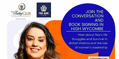 A Conversation and Book Signing with NAZ SHAH MP