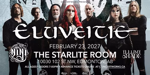 Eluveitie w\/ NiNi & Illumishade - Edmonton