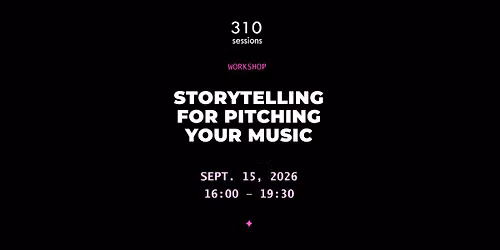 Storytelling for pitching your music