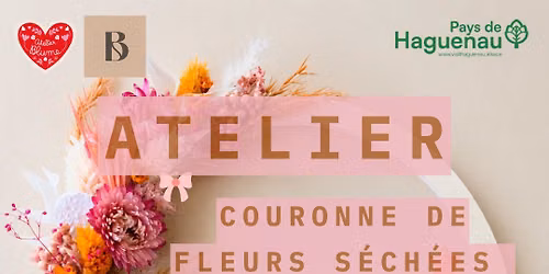 Atelier couronne fleurie