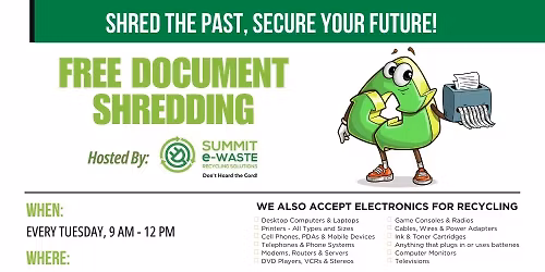 FREE Paper\/Document Shredding