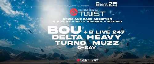 Bou & Delta Heavy & Turno & Muzz @ La Riviera | D&B Addiction