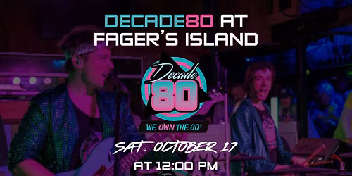 Decade80 at Fagers Island (deck)