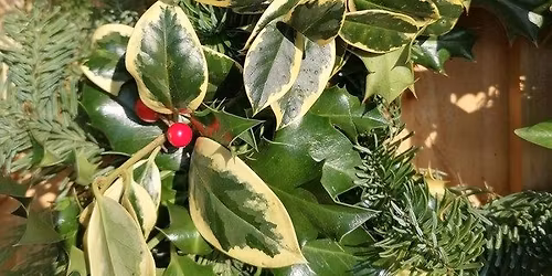 Winter Wreath Workshop \u00a335pp