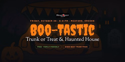 Home Quest Realty's Boo-Tastic Trunk or Treat & Haunted House