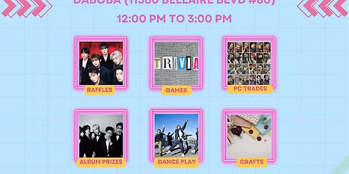 K-Pop Tea Party with ATEEZ x TXT x P1HARMONY (K-Pop Fan Event)