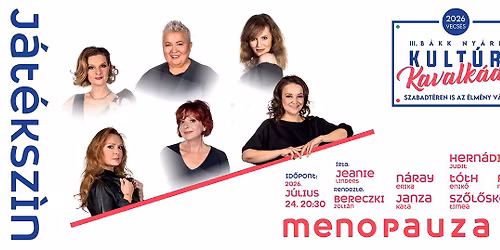 \u203c\ufe0fM\u0170SORV\u00c1LTOZ\u00c1S\u203c\ufe0f Menopauza \/\/ B\u00c1KK Ny\u00e1ri Kult\u00farkavalk\u00e1d \/\/ Vecs\u00e9s