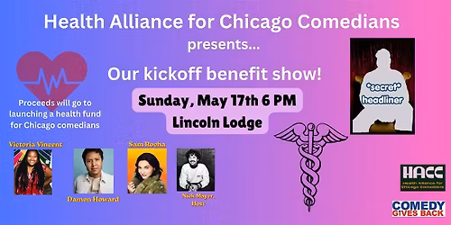 Health Alliance for Chicago Comedians (HACC) Launch Event