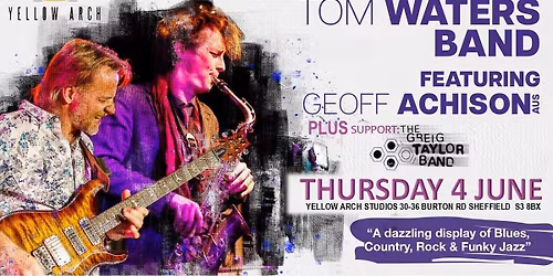 TOM WATERS BAND feat. GEOFF ACHISON