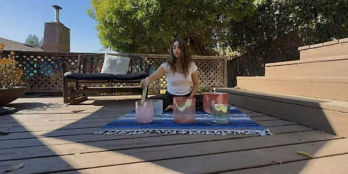 Santa Cruz Alchemy Crystal bowls Sound Bath