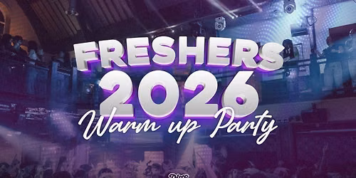 Freshers 2026 - Pre Welcome Party