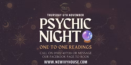 Psychic Night - One-to-one Readings