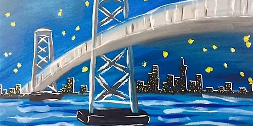 Bay Bridge Paint and Sip Night at Humble Sea Alameda!