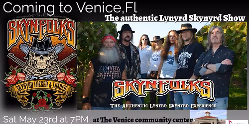 Lynyrd Skynyrd Tribute @Venice Community Center