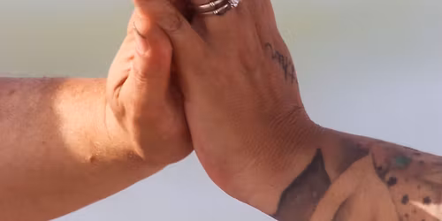 Stag and doe  (Jason Hefford and Jenn George).  80s 90s THEME!!!